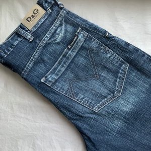 Dolce & Gabanna wide leg vintage denim sz 29